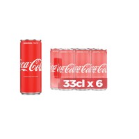 Coca Cola Can Drink (33cl x 6)